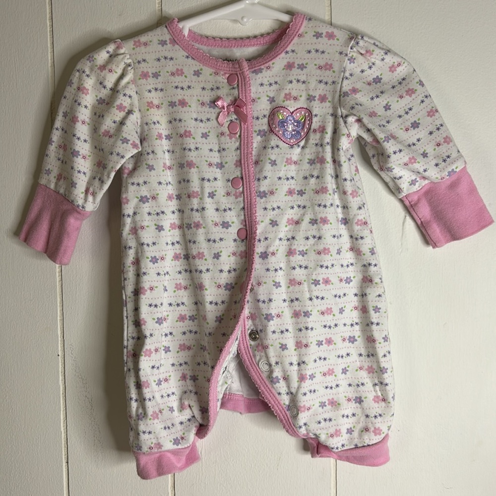 Bright Future Baby Onesie Pink